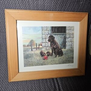 Ruane Manning Art Print in Wooden Frame